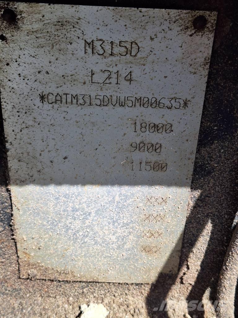 CAT M 315 D Gravemaskiner på hjul