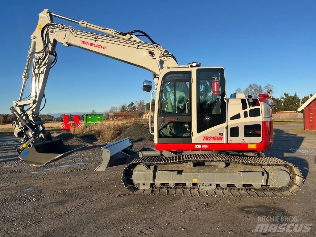 Takeuchi TB 2150 R Gravemaskiner på larvebånd