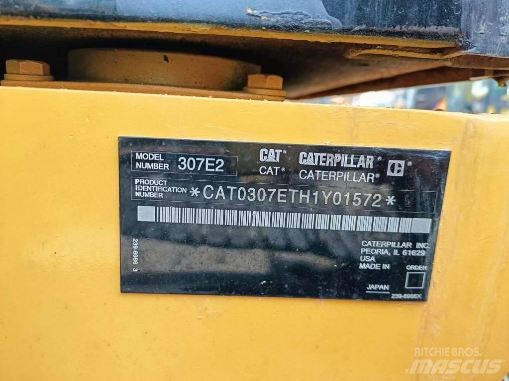 CAT 307 Gravemaskiner på larvebånd