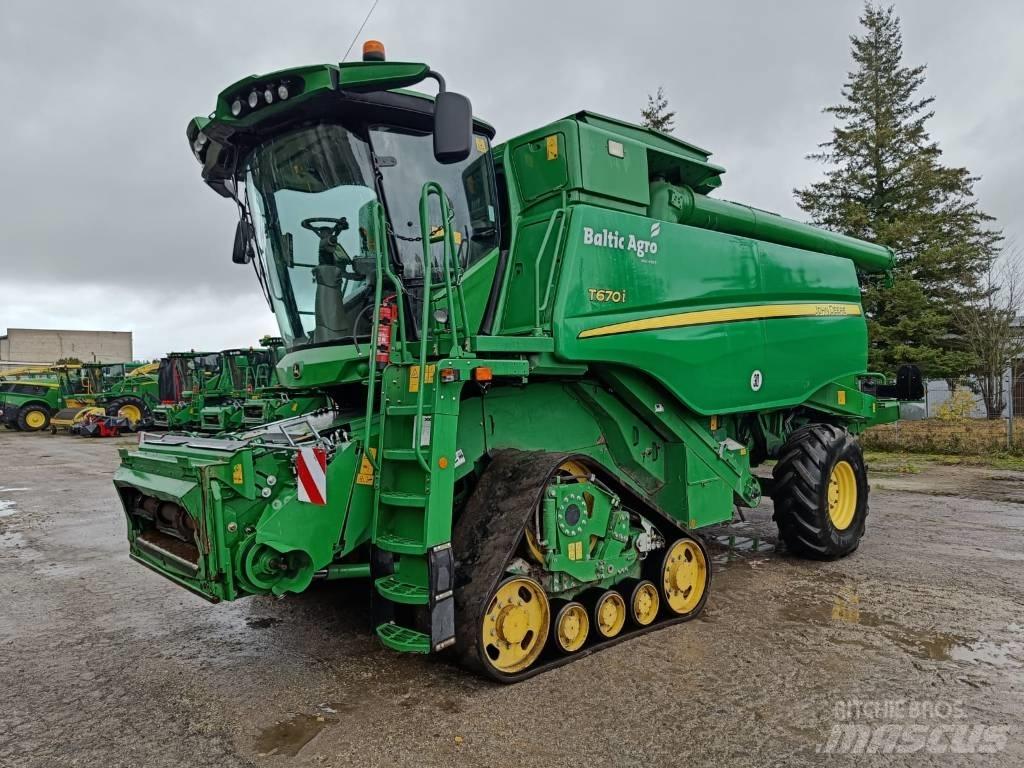 John Deere T670i Mejetærskere