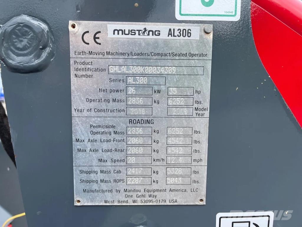 Mustang AL306 Bulldozer