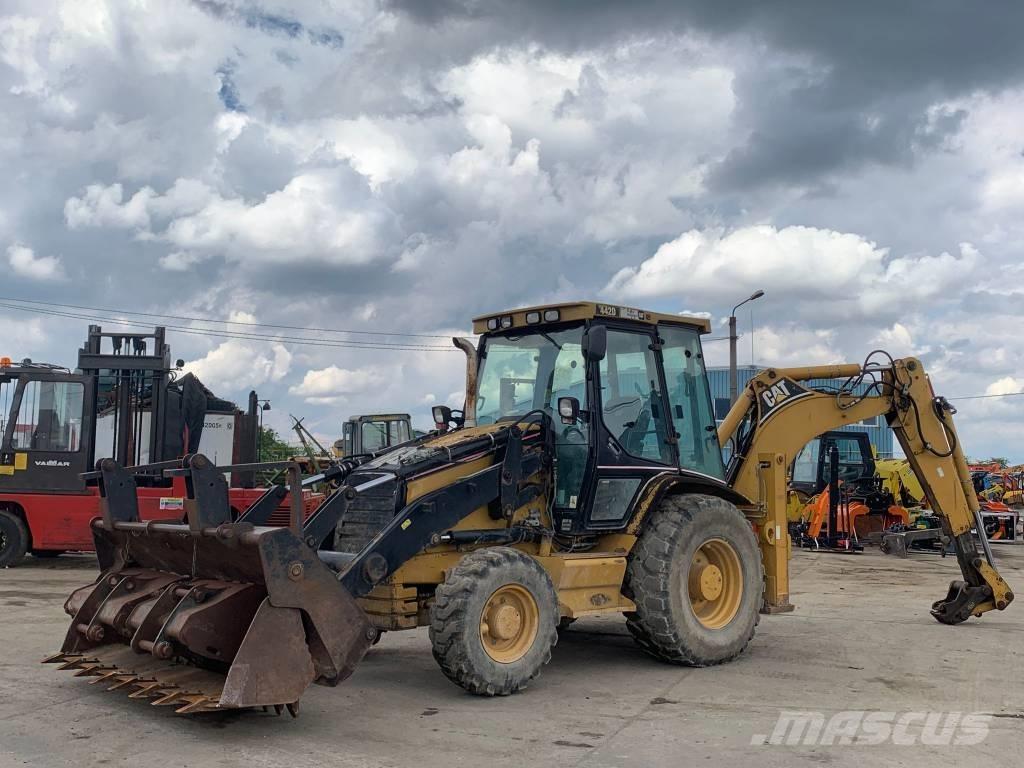 CAT 442 D Rendegravere