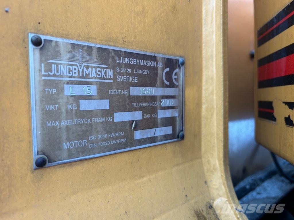 Ljungby L 15 Læssemaskiner på hjul