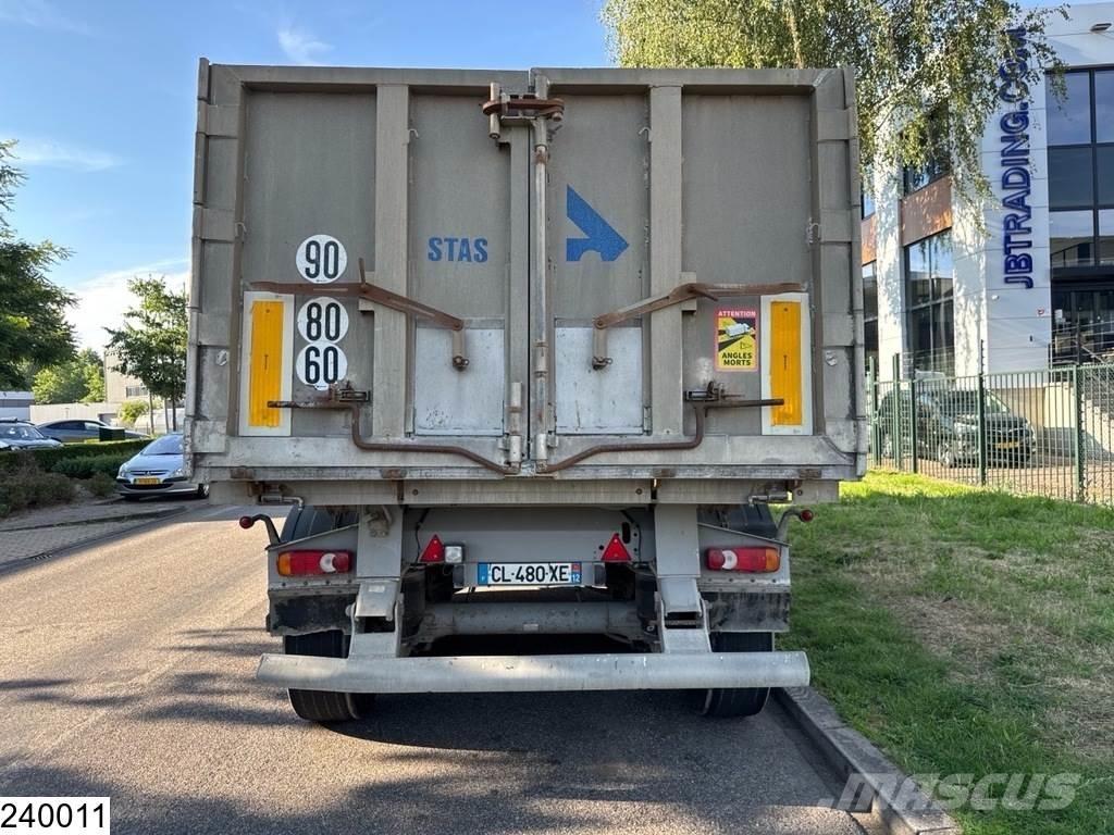 Stas kipper 26 m3 Semi-trailer med tip