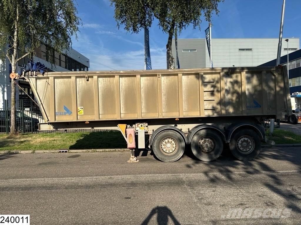 Stas kipper 26 m3 Semi-trailer med tip