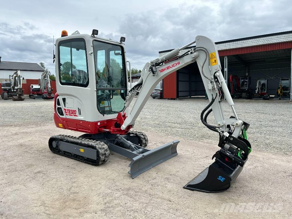 Takeuchi TB320 Minigravemaskiner