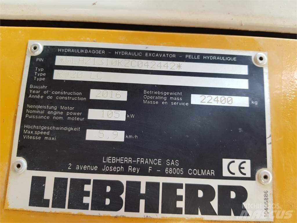 Liebherr R920 Gravemaskiner på larvebånd