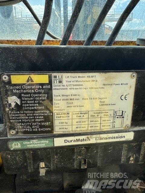 Hyster H 35 FT LPG gaffeltrucks