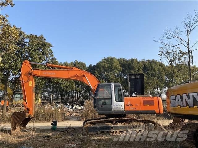 Hitachi ZX240 Gravemaskiner på larvebånd
