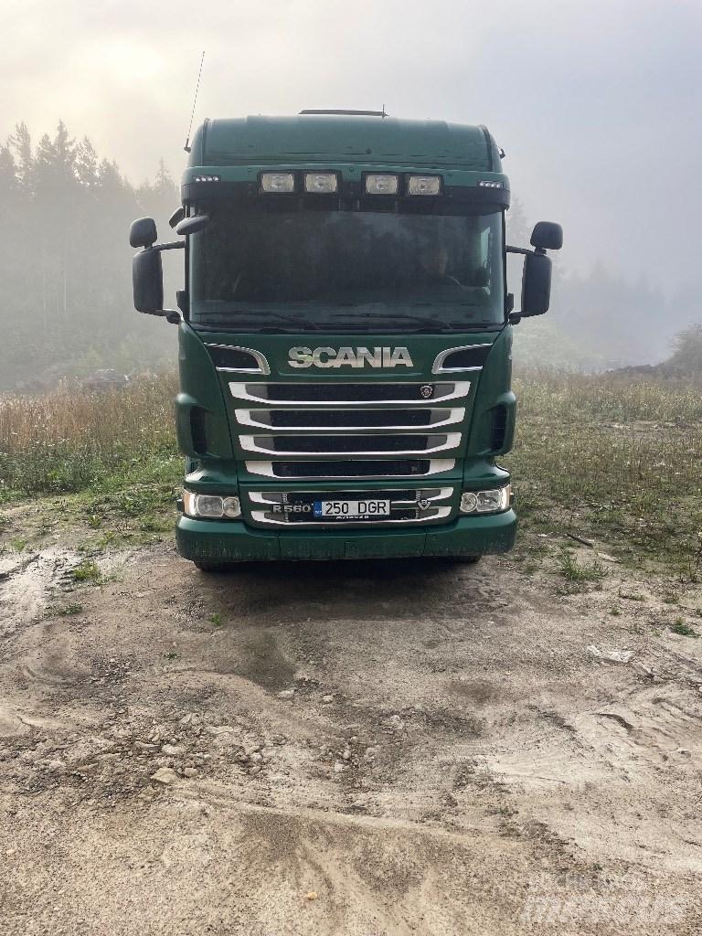 Scania R 560 Lastbiler med tip