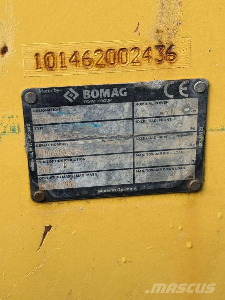 Bomag BW 80 AD-5 Tvilling tromle