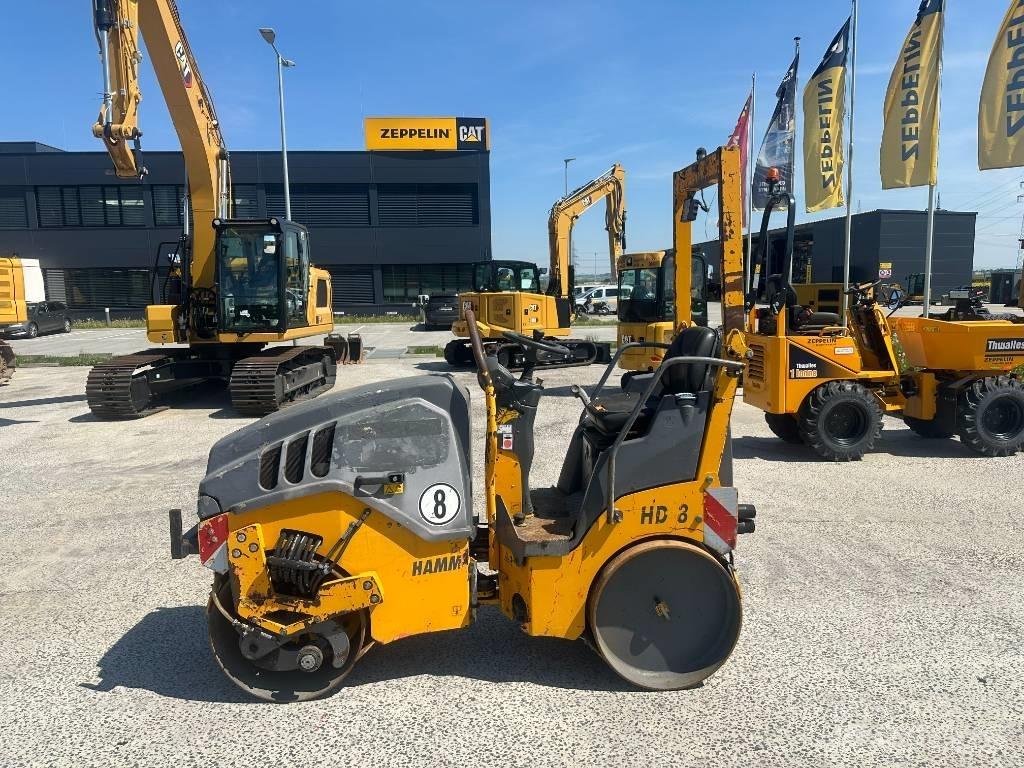Hamm HD 8 VV Tvilling tromle