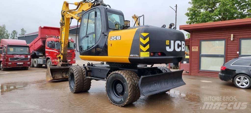 JCB JS 175 W Gravemaskiner på hjul