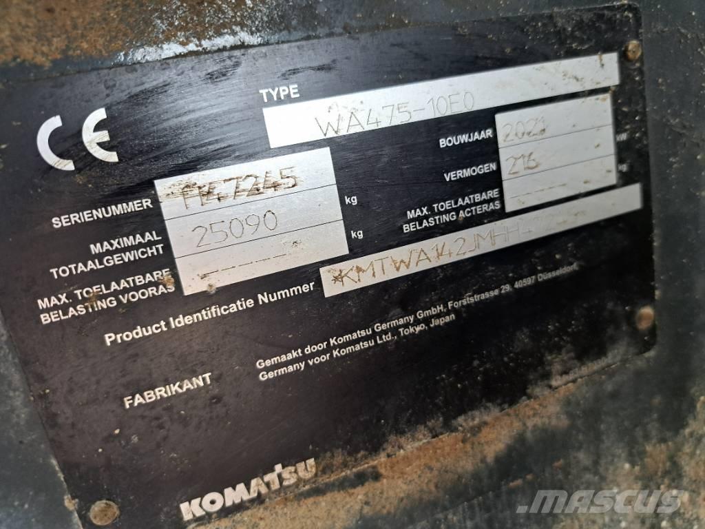 Komatsu WA475-10E0 Læssemaskiner på hjul