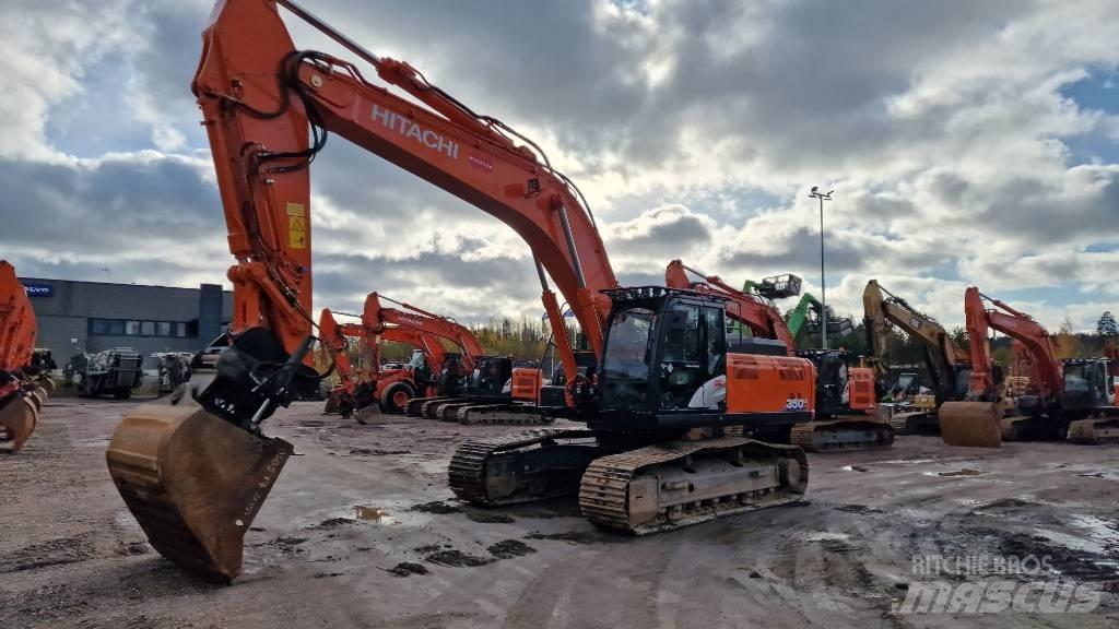 Hitachi ZX350LC-6 Gravemaskiner på larvebånd