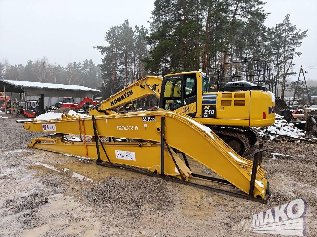 Komatsu PC 210 LC-10 Gravemaskiner med lang gravebom