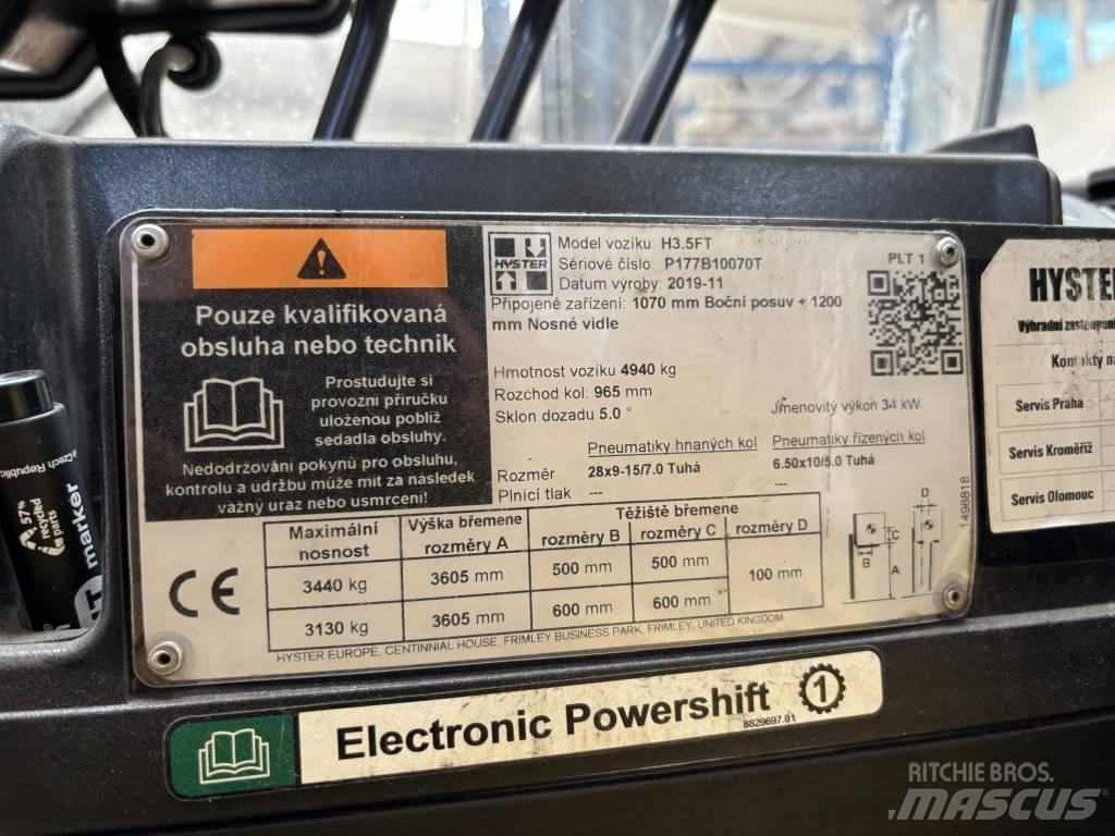 Hyster H3.5FT Diesel gaffeltrucks