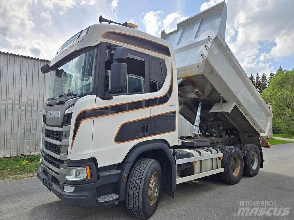 Scania R500 6X4 Lastbiler med tip