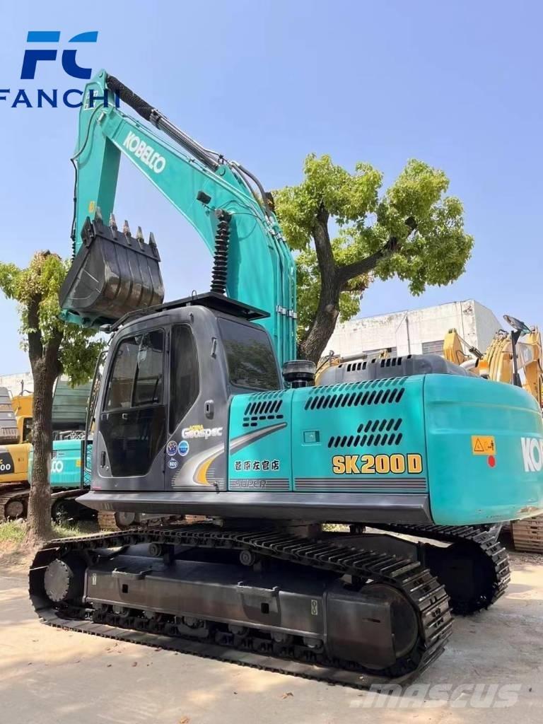 Kobelco SK 200 Gravemaskiner på larvebånd