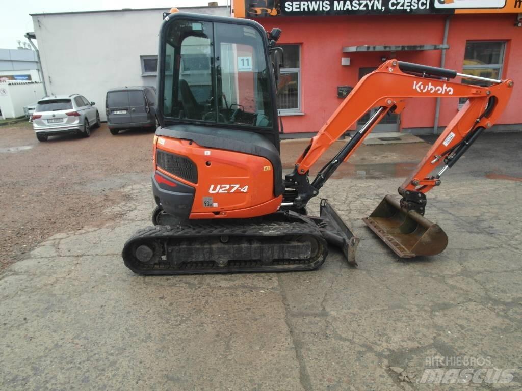 Kubota U 27-4 Minigravemaskiner