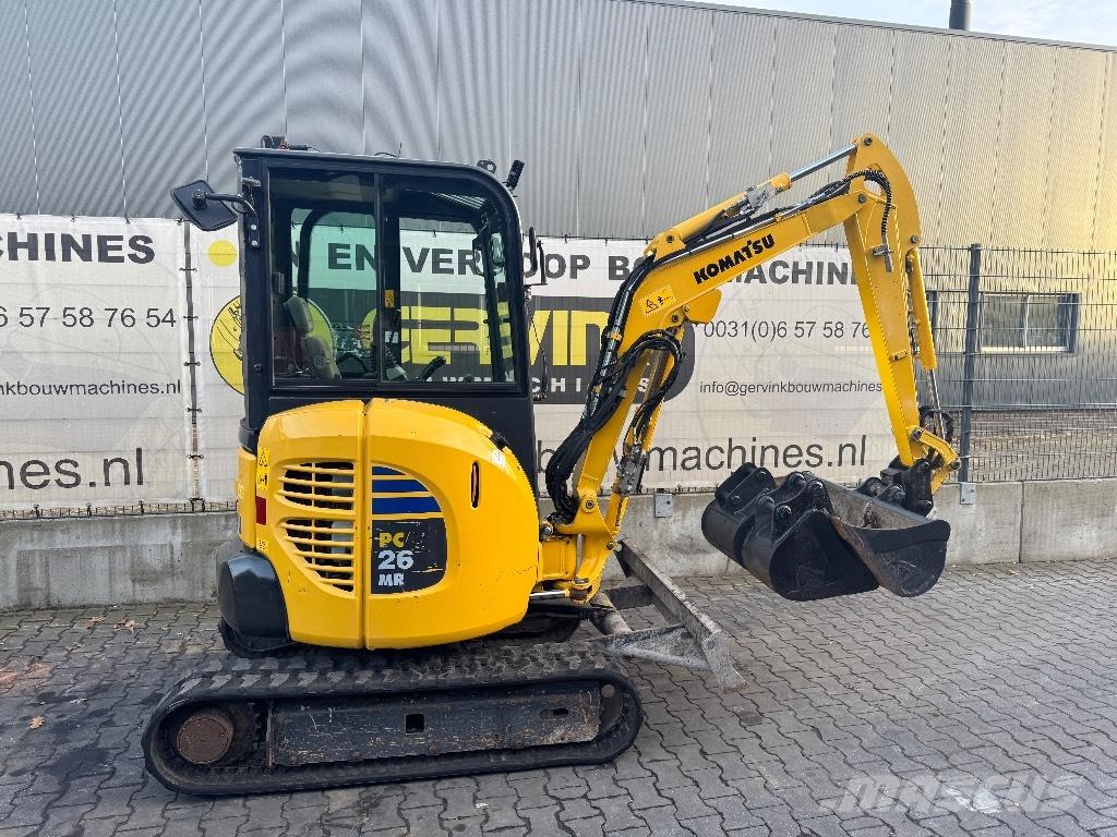 Komatsu PC 26 MR-3 Minigravemaskiner