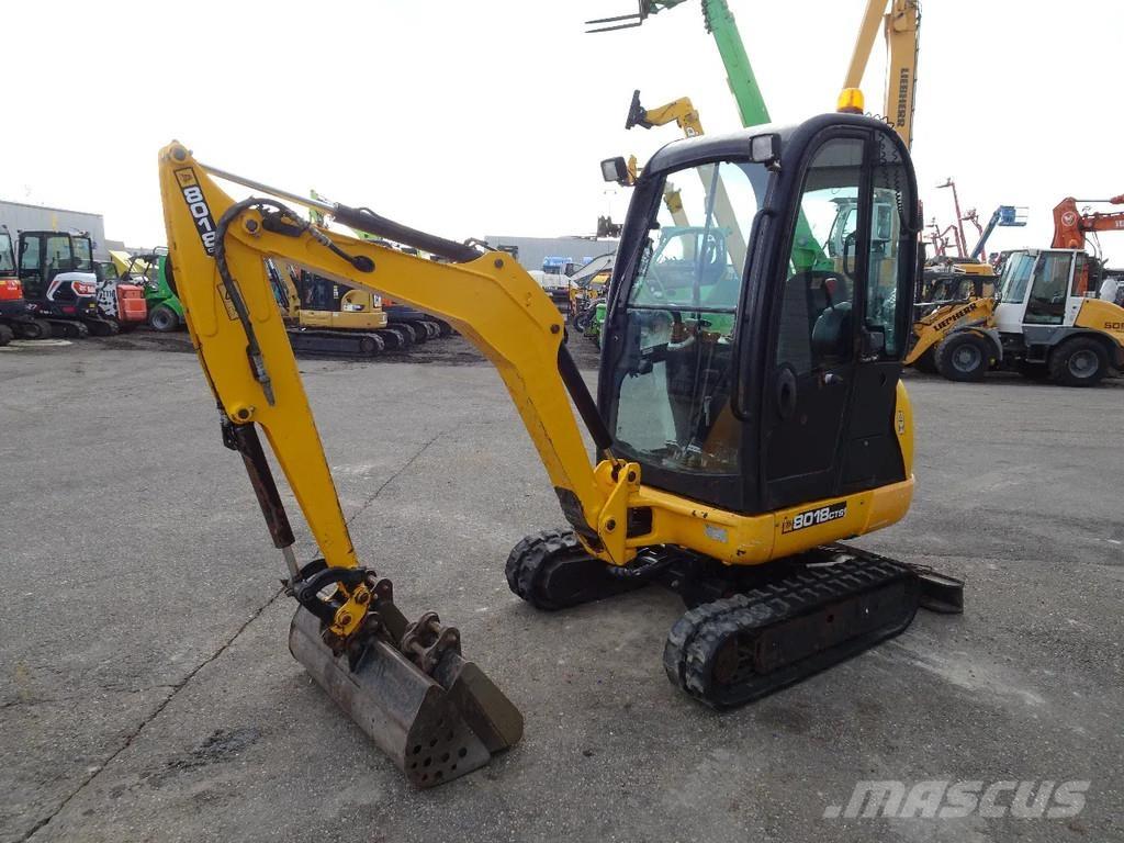 JCB 8018 Minigravemaskiner