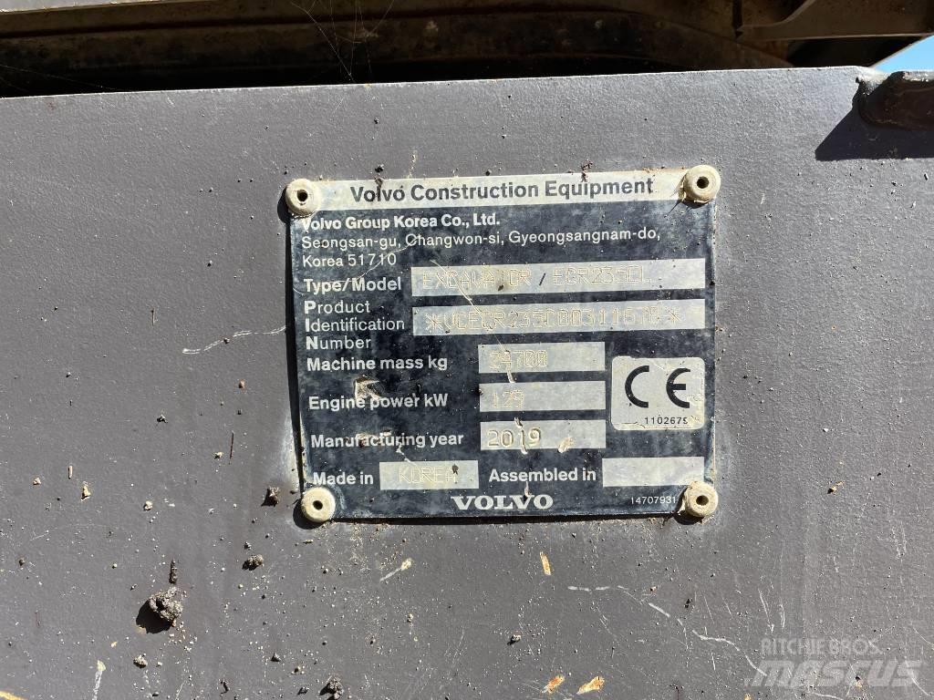 Volvo ECR 235 Gravemaskiner på larvebånd