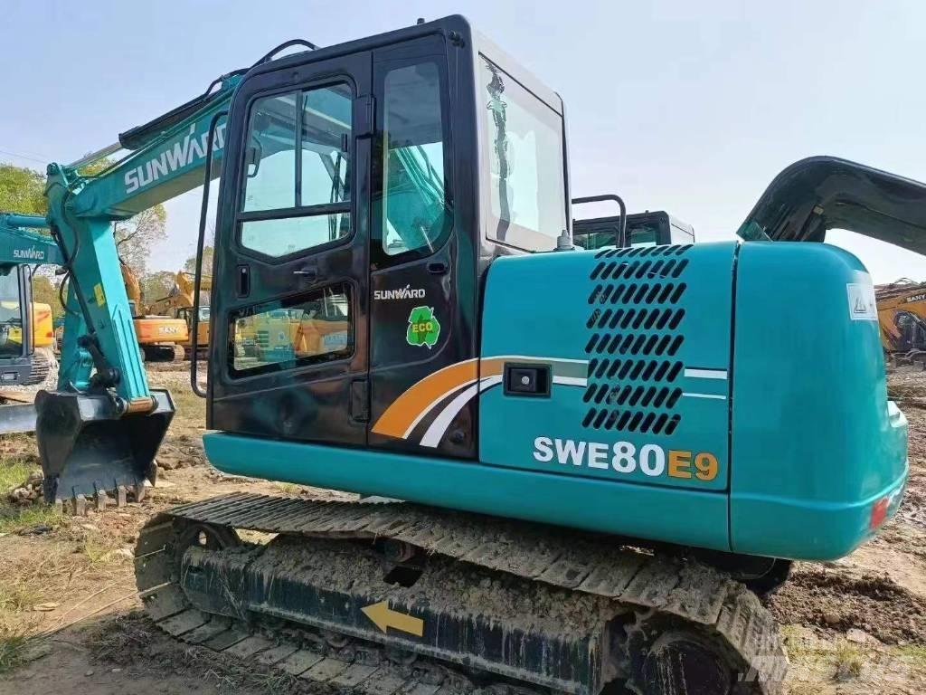 Sunward SWE 80 Gravemaskiner på larvebånd
