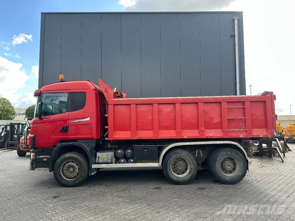 Scania R144-460 V8 Lastbiler med tip