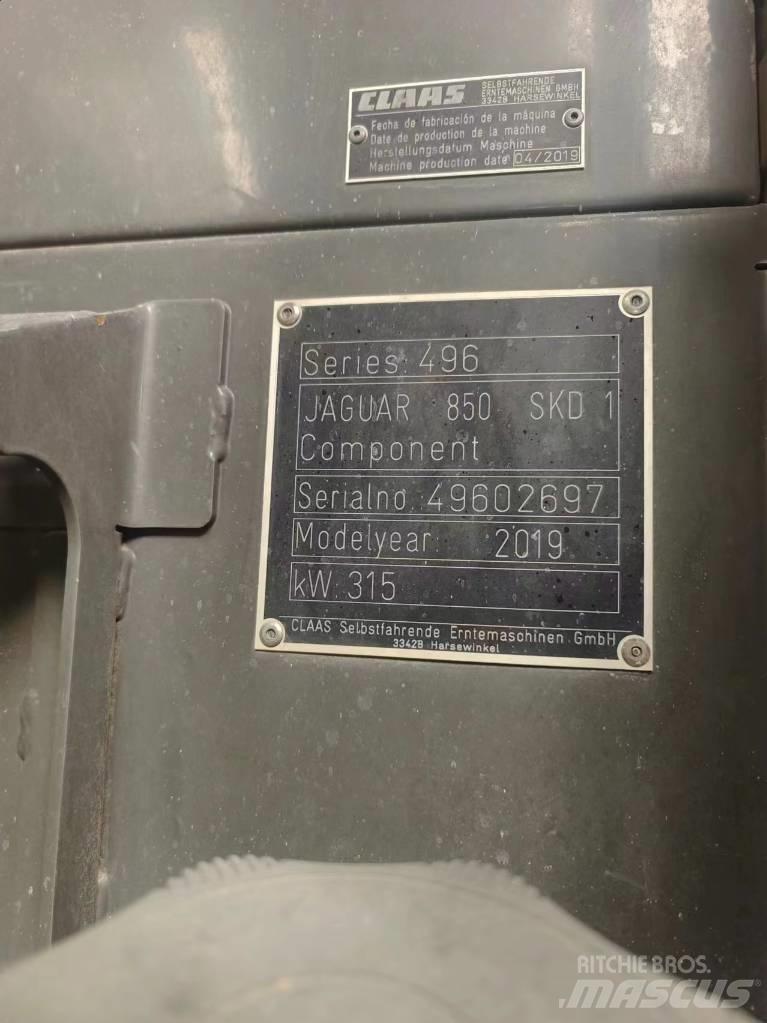 CLAAS Jaguar 850 Finsnittere