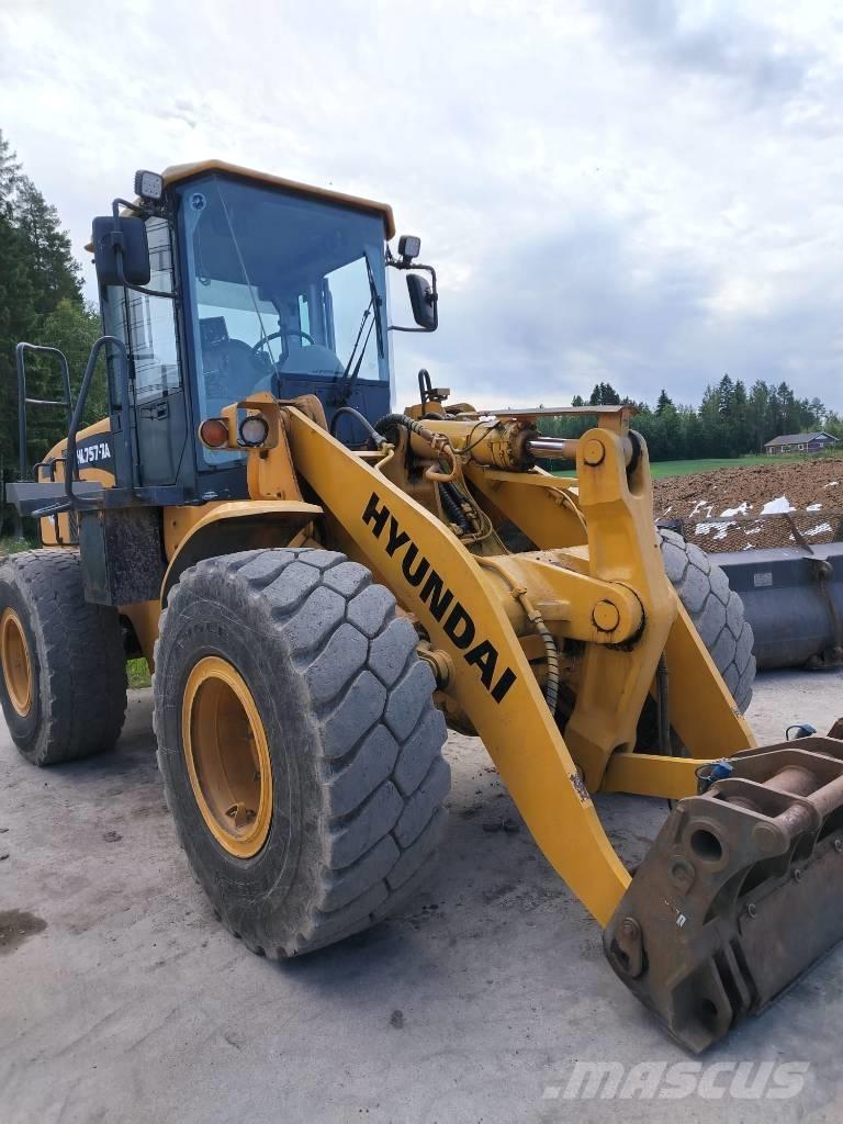Hyundai HL 757-7 A Læssemaskiner på hjul