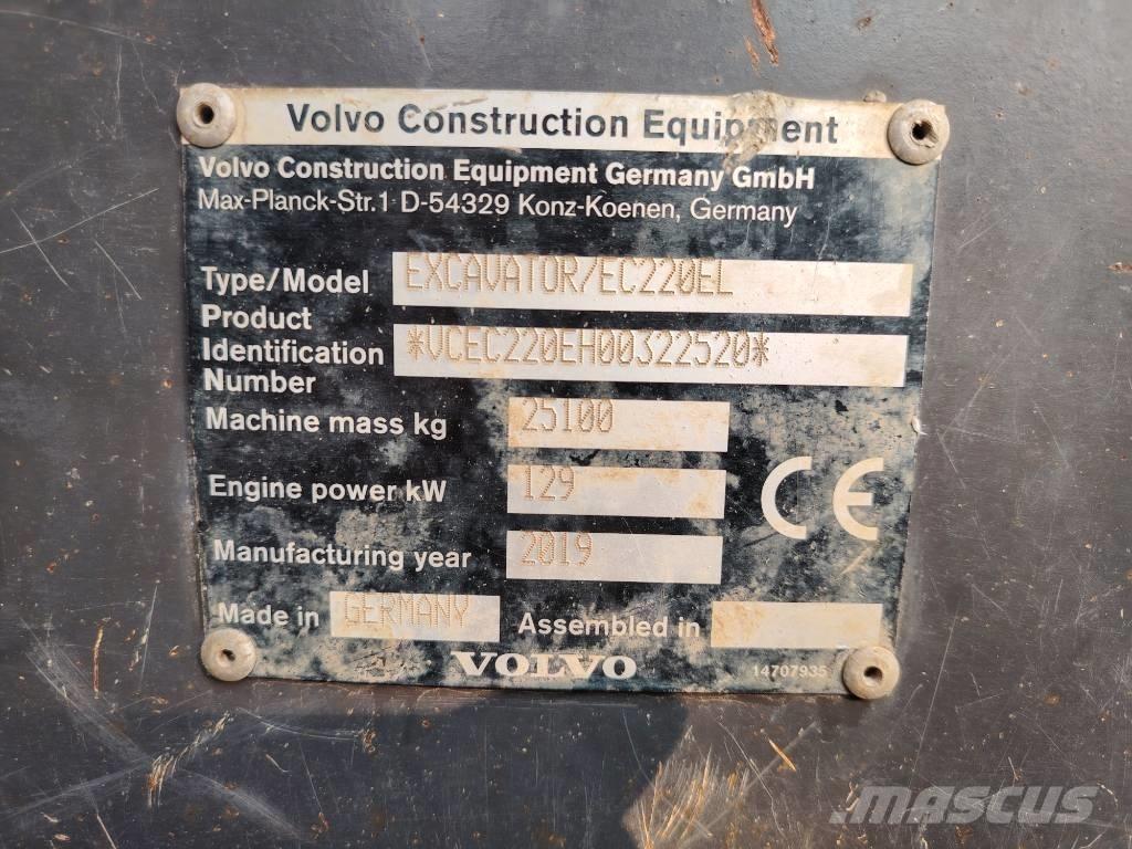 Volvo EC 220 E Gravemaskiner på larvebånd