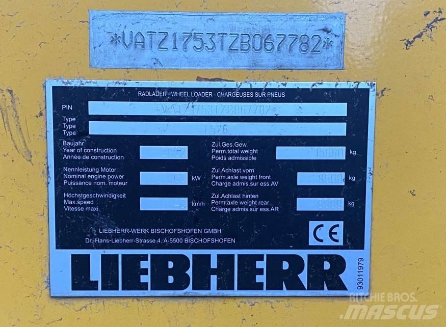 Liebherr L 526 Læssemaskiner på hjul