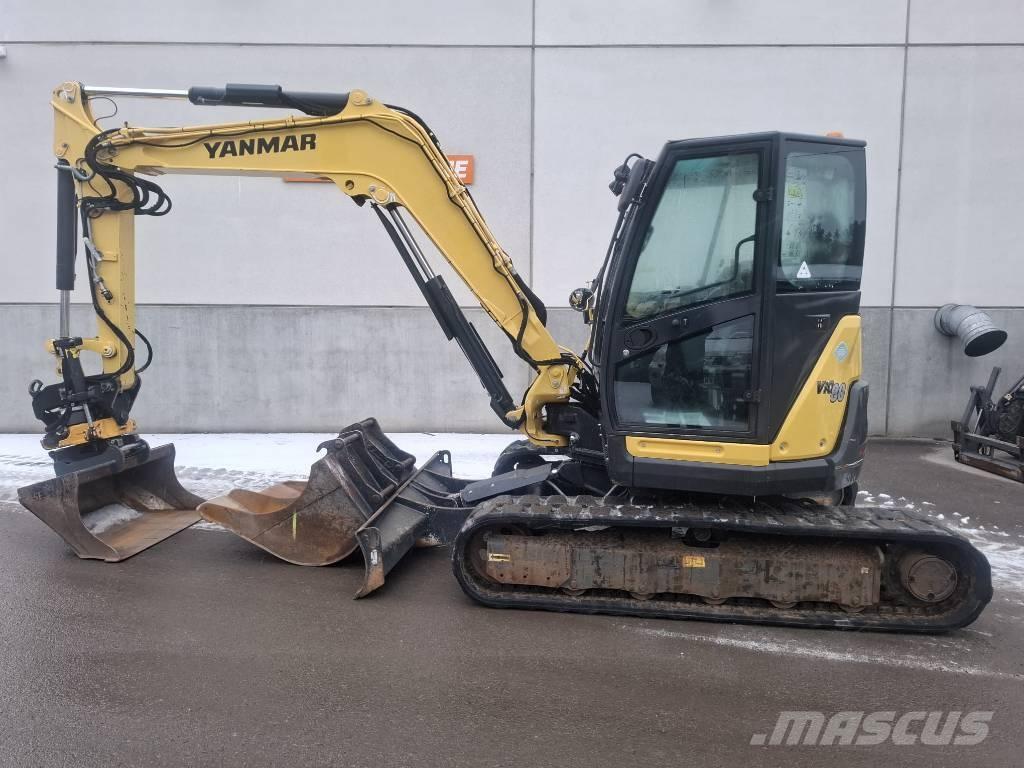 Yanmar Vio 80-1A Midi-gravemaskiner 7t - 12t