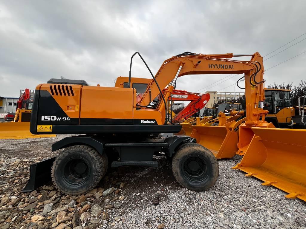 Hyundai 150W-7 Gravemaskiner på hjul