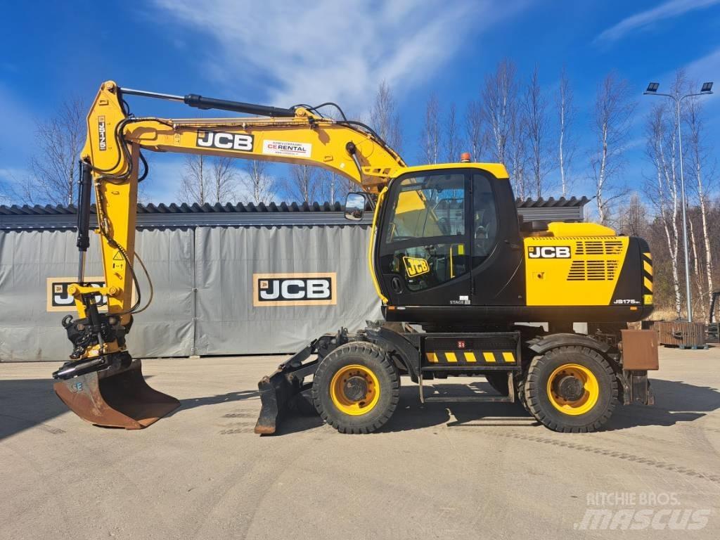 JCB JS 175 W Gravemaskiner på hjul