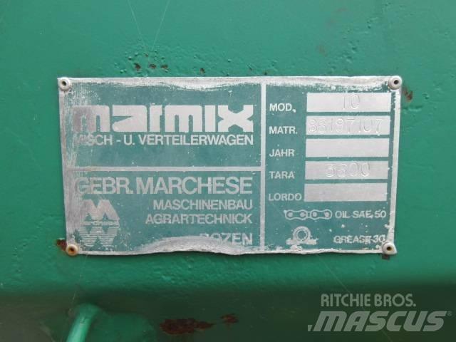 Marmix silo Fodringsinventar