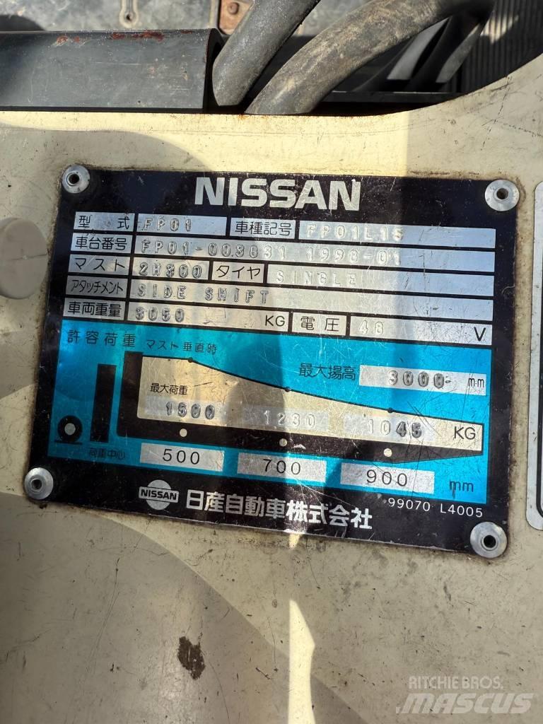 Nissan FP01 L 15 U El gaffeltrucks