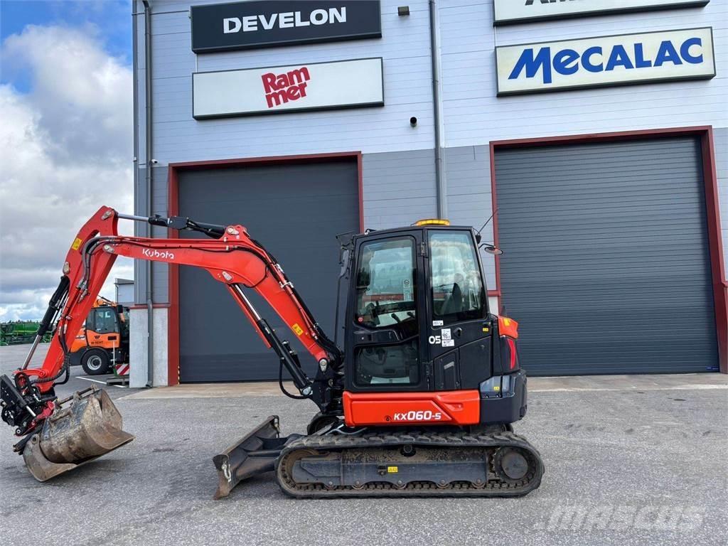 Kubota KX060-5 Minigravemaskiner
