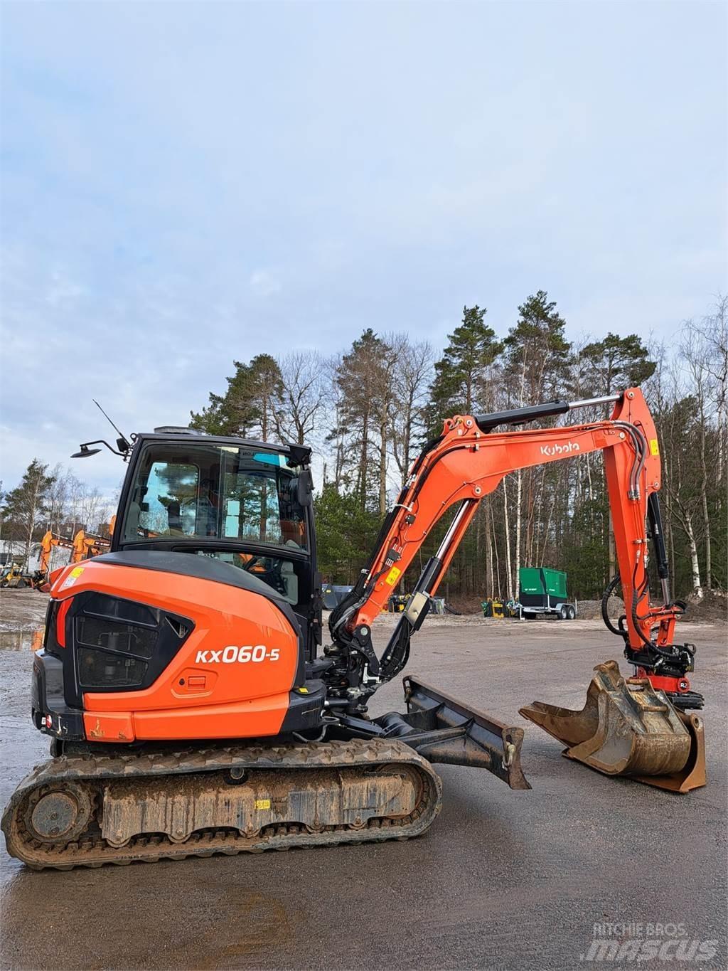 Kubota KX060-5 Minigravemaskiner