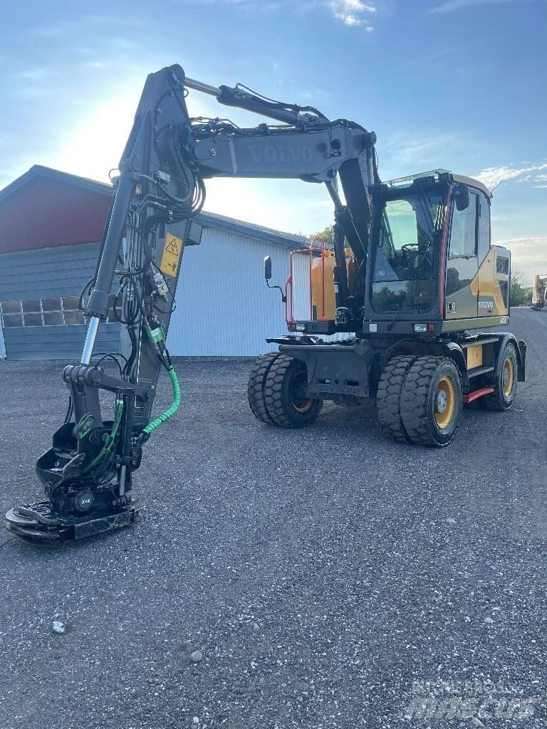 Volvo EWR 150 E Gravemaskiner på hjul