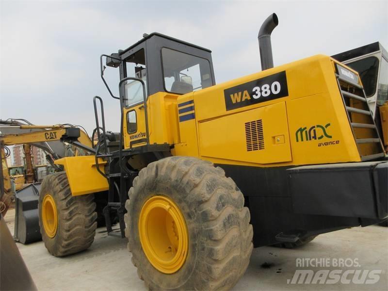 Komatsu WA 380 Læssemaskiner på hjul
