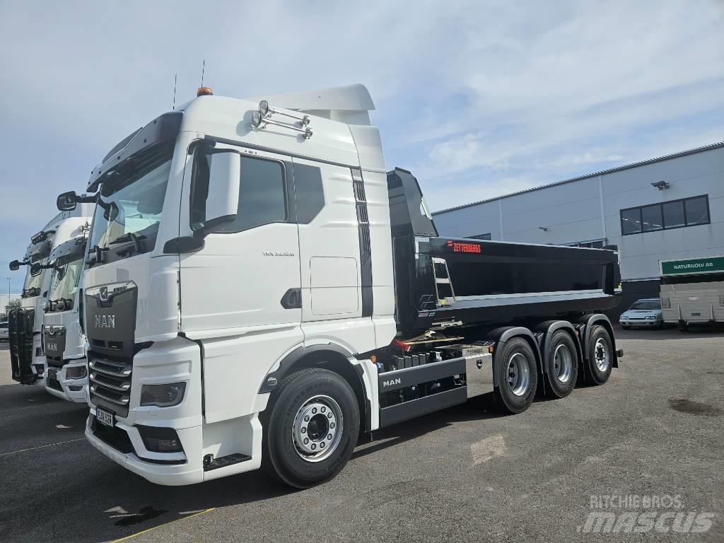 MAN TGX 35.510 8x4-4 Lastbiler med tip