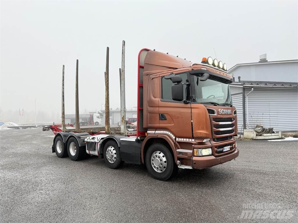 Scania R 730 8X4 Tømmertransport