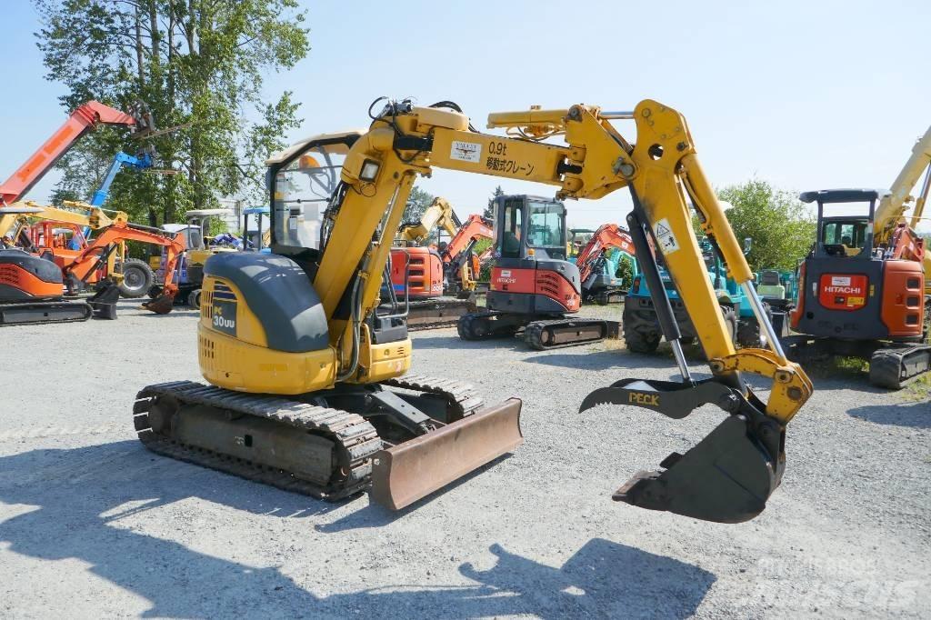 Komatsu PC 30 UU-5 Minigravemaskiner