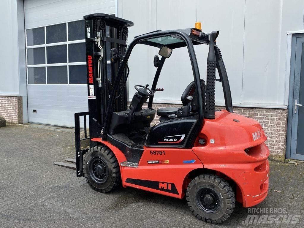 Manitou MI 25 Diesel gaffeltrucks