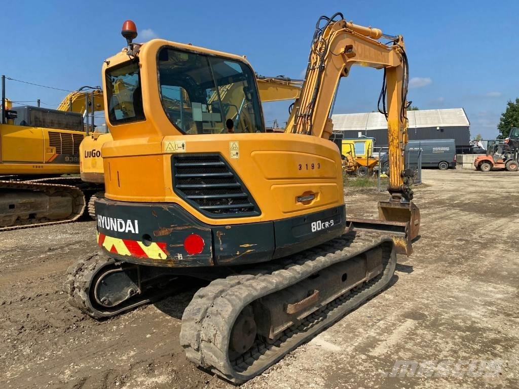 Hyundai R 80 CR-9A Midi-gravemaskiner 7t - 12t