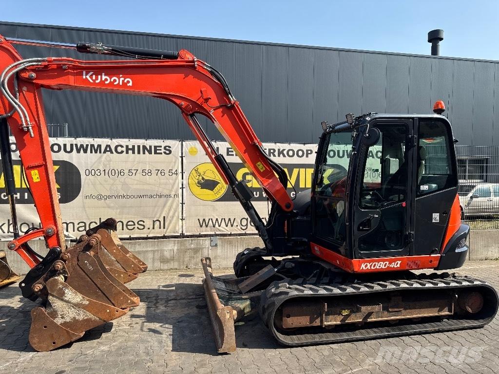 Kubota KX 80-4 Midi-gravemaskiner 7t - 12t