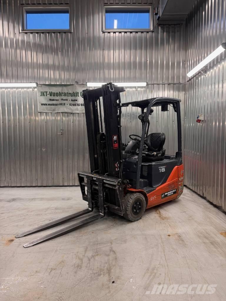 Toyota 8 FBEK 18 T El gaffeltrucks