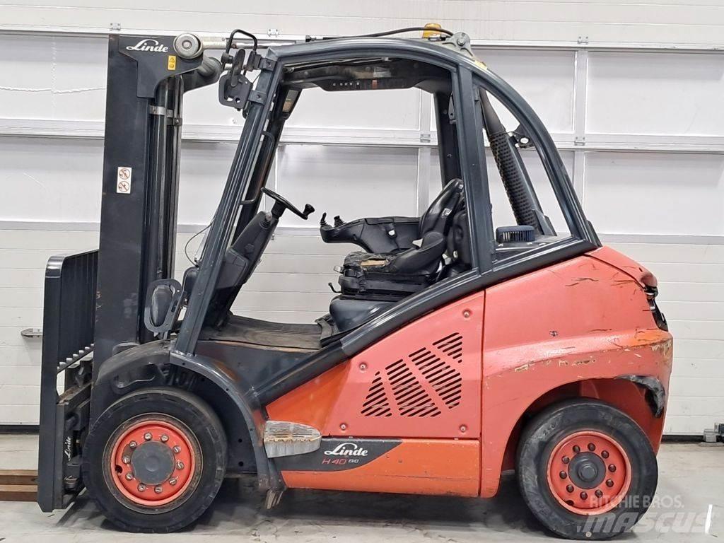 Linde H40D-02 Diesel gaffeltrucks
